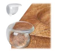relaxdays Protection de Coins bébé, 12 pièces, Tampon de Rebord pour Meuble, Table, PVC, à Coller, Transparent