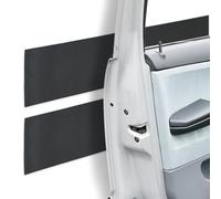 Relaxdays Protection de Garage pour la portière Automobile, lot 2, autoadhésive, 2 m x 20 cm, EVA, épaisseur 8 mm, Noir