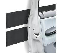 Relaxdays Protection de Garage pour la portière Automobile, lot 2, autoadhésive, 2 mx20 cm, EVA, épaisseur 7,5 mm, Noir