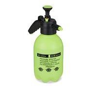 Relaxdays Pulvérisateur Universel Manuel 2L, Jet réglable, pour Eau et désherbant, brumisateur Jardin, Vert Clair/Noir