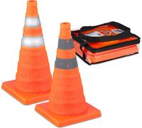relaxdays Pylônes pliables, lot de 2