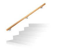 Relaxdays Rampe d’escalier en bois