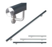 Relaxdays Rampe d'escalier aluminium