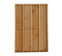 Relaxdays Range-couvert bambou 7 compartiments