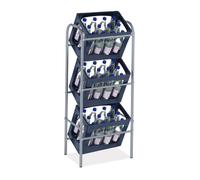 Relaxdays Rangement bouteilles pour 3 caisses