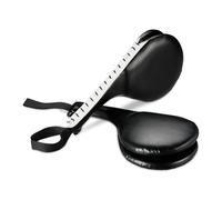 Relaxdays Raquettes de Taekwondo, Lot de 2, Coussinets de Frappe, Doubles, Kicking Pads, env. 51 x 18,5 x 8 cm, Noires