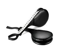 Relaxdays Raquettes de Taekwondo, Lot de 2, Coussinets de Frappe, Doubles, Kicking Pads, env. 51 x 18,5 x 8 cm, Noires