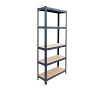 Relaxdays Rayonnage métal 5 niveaux
