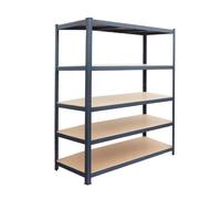 Relaxdays Rayonnage métal 5 niveaux