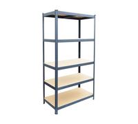 Relaxdays Rayonnage métal 5 niveaux