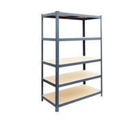 Relaxdays Rayonnage métal 5 niveaux