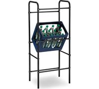 relaxdays Rayonnage pour caisses de boissons pour 3 caisses