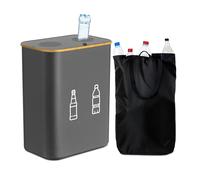 Relaxdays Conteneur de tri pour bouteilles 160 l