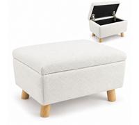 Relaxdays Repose-pieds avec rangement