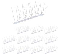 relaxdays Repousse-oiseaux Spikes Set de 12 pièces