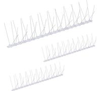 relaxdays Repousse-oiseaux Spikes Set de 3 pièces