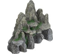 relaxdays Rocher décoratif pour aquarium avec grottes