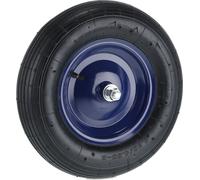 relaxdays Roue de brouette air 4.80 4.00-8 + essieu