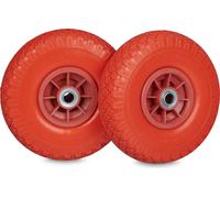 relaxdays Roue de diable, jeu de 2 PU 3.00-4