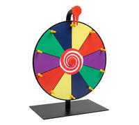 Relaxdays Roue de la fortune avec support