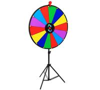 Relaxdays Roue de loterie, 60 cm, sur trépied