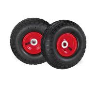 Relaxdays Roues pour diable jeu de 8 3.5-4