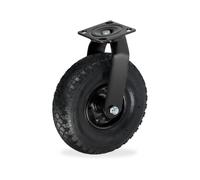 Relaxdays Roulette pivotante pneumatique 3.00-4