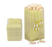 relaxdays Sacs à pop-corn rétro, 144 pièces