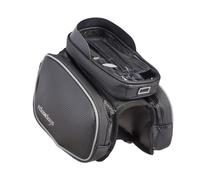 relaxdays Sacoche de cadre de vélo avec compartiment pour téléphone portable