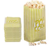 relaxdays Sacs à pop-corn rétro, 144 pièces