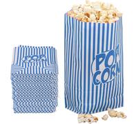 relaxdays Sacs à pop-corn rétro, 144 pièces