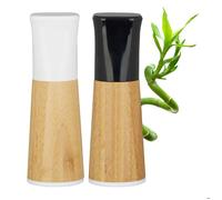 relaxdays 10023305_0 2 relaxdays Gewürzmühlen braun