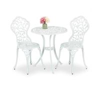 Relaxdays Salon de jardin pour 2 personnes
