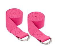 Relaxdays Sangle de yoga en lot de 2