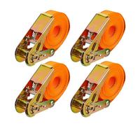 Relaxdays Sangles de tension avec cliquet, 4 pcs