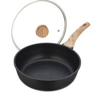 relaxdays Sauteuse avec couvercle