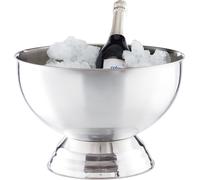 relaxdays Seau à champagne Coupe Acier inoxydable