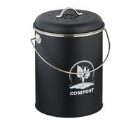 Relaxdays Seau à compost 5,5 litres