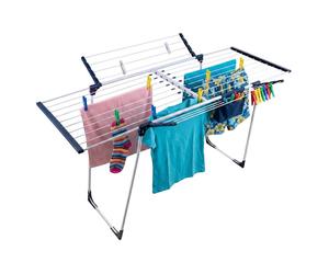 Relaxdays Séchoir extensible et pliable