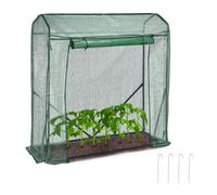 Relaxdays Serre avec bâche en PE