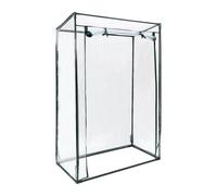 Relaxdays 10020027_344 Serre de jardin à tomates TOMMY Tente pour plantes Protection des légumes Toit abri hiver 150 x 100 x 50 cm PVC housse résistante fleurs