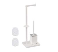 Relaxdays Serviteur WC décoratif et pratique
