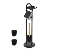 Relaxdays Serviteur WC décoratif et pratique