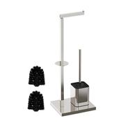 Relaxdays Serviteur WC décoratif et pratique