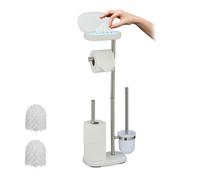 Relaxdays Serviteur WC non fixe