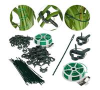 Relaxdays Set d’attaches pour plantes 110 pièces