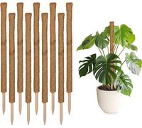 relaxdays Set de 10 tiges de coco 90 cm