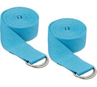 relaxdays Set de 2 ceintures de yoga
