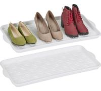 relaxdays Set de 2 égouttoirs à chaussures pour 3 paires