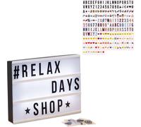 relaxdays Set de 2 pièces Light Box